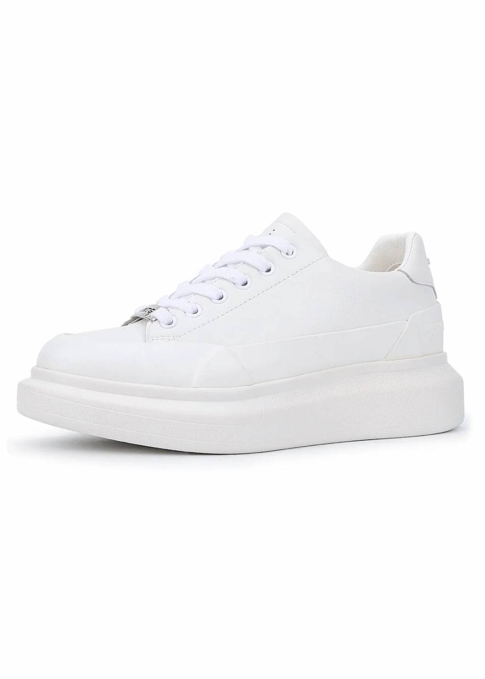 NEW VINTAGE HAVANA women's platform sneaker in white